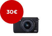 EOS M10+lens